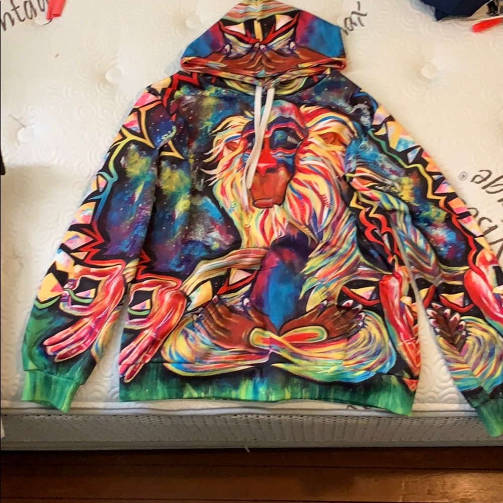 Rafiki Hoodie-Size Large/X-Large
